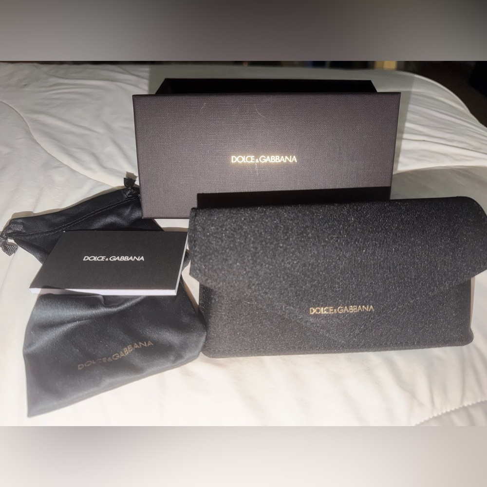 Dolce & Gabbana Black and Gray Sunglasses